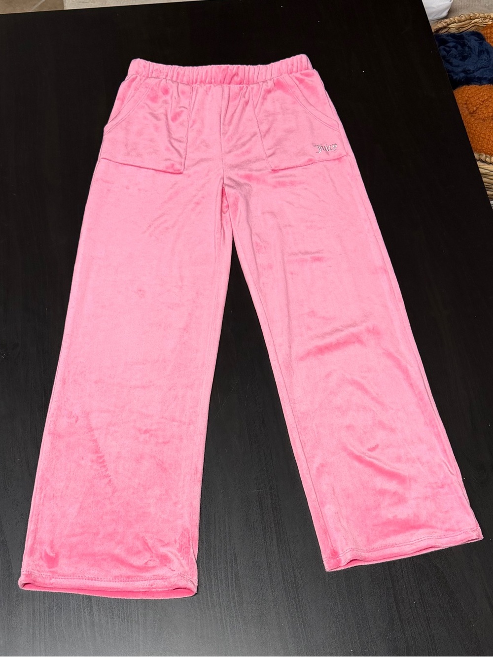 Juicy Couture Hot Pink Velour Pants